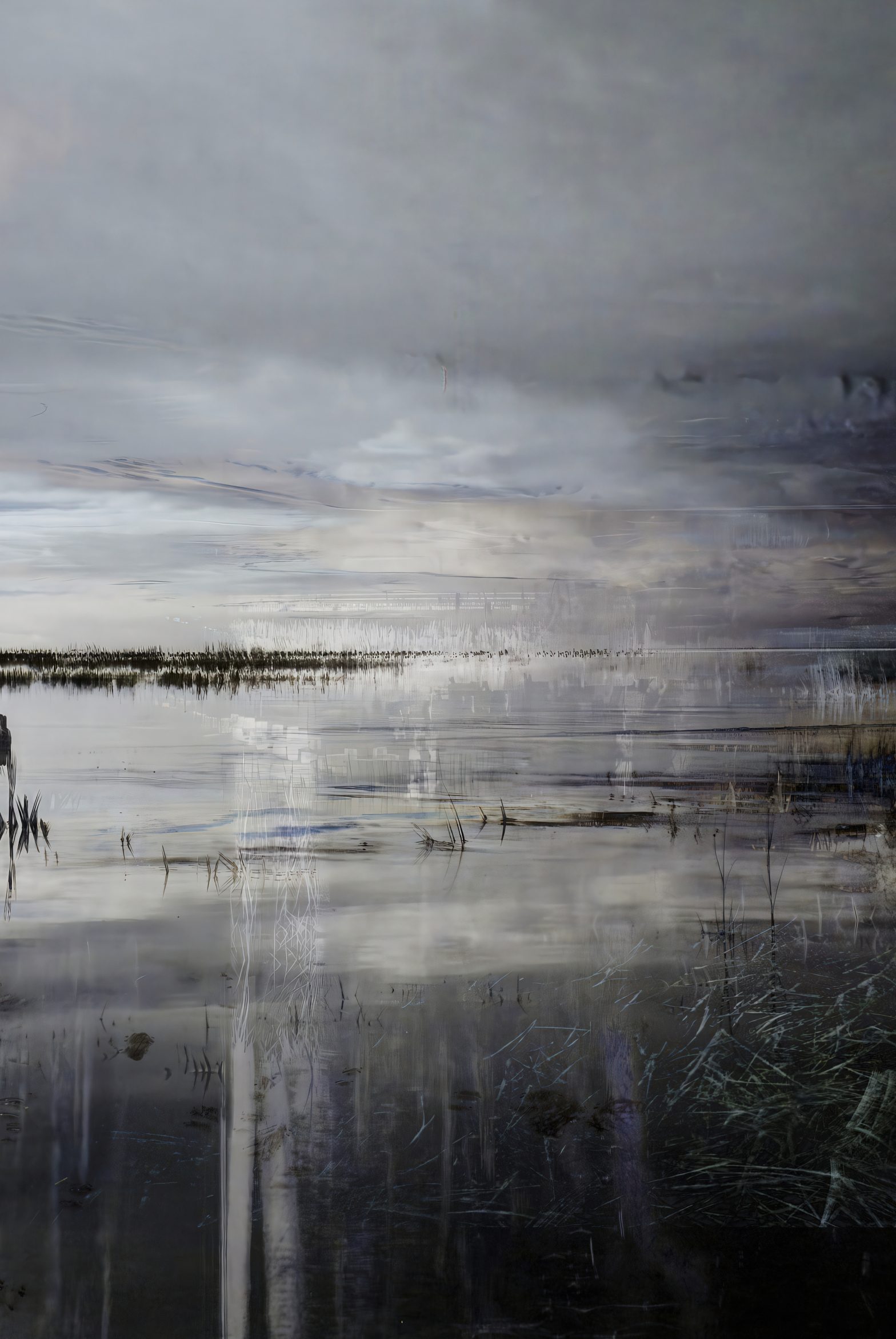 Tidal Marshes, Mandø, Southern Jutland, Pentax Optio H90.