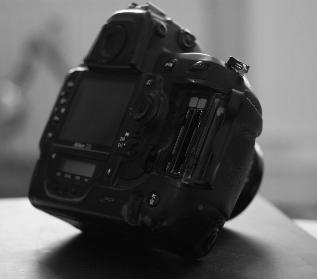 Vintage Nikon D3, photo shot with a Nikon D200.